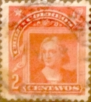 Stamps Chile -  Intercambio 0,20 usd 2 cent. 1905