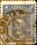Sellos de America - Chile -  Intercambio 0,20 usd 5 cent. 1905