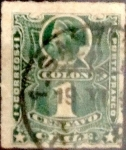 Stamps Chile -  Intercambio 0,25 usd 1 cent. 1894