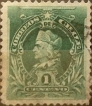 Stamps Chile -  Intercambio 0,20 usd 1 cents. 1901