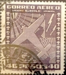 Sellos de America - Chile -  Intercambio 0,60 usd 40 pesos 1934