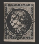 Sellos de Europa - Francia -  Ceres - 20 c.