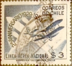 Sellos de America - Chile -  Intercambio 0,20 usd 3 pesos 1954
