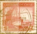 Stamps Chile -  Intercambio 0,20 usd 2 pesos 1938