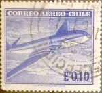 Stamps Chile -  Intercambio 0,20 usd 10 cents. 1967