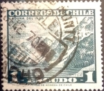 Sellos del Mundo : America : Chile : Intercambio 0,25 usd 1 escudo 1967