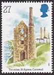 Stamps United Kingdom -  REINO UNIDO - Paisajes mineros de Cornualles y el oeste de Devon