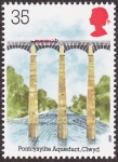 Stamps United Kingdom -  REINO UNIDO - Acueducto y canal de Pontcysyllte
