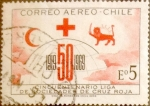 Sellos de America - Chile -  Intercambio 0,20 usd 5 escudos 1969