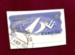 Stamps Spain -  ATM  - Expo 98 - Lisboa