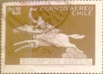 Stamps Chile -  Intercambio 0,20 usd 30 cents. 1969