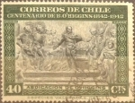 Sellos de America - Chile -  Intercambio 0,20 usd 40 cents. 1945