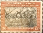 Sellos de America - Chile -  Intercambio 0,20 usd 30 cents. 1945