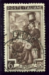 Stamps Italy -  Italia y el trabajo