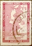Stamps Chile -  Intercambio 0,20 usd 1 escudo 1968