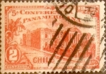 Stamps Chile -  Intercambio 0,20 usd 2 cent. 1923