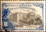 Sellos de America - Chile -  Intercambio 0,20 usd 10 cents. 1923