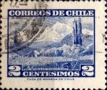 Stamps Chile -  Intercambio 0,20 usd 2 cents. 1962