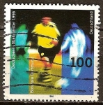 Stamps Germany -  Borussia Dortmund campeon de la Bundesliga 1995/96.