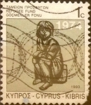 Stamps : Asia : Cyprus :  1 cent. 1993