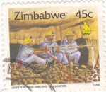Stamps Zimbabwe -  TECNICAS PARA EXCAVACIÓN