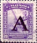 Stamps : America : Colombia :  20 cents. 1950