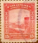 Stamps Colombia -  Intercambio 0,20 usd 15 cents. 1941