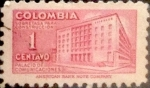 Stamps : America : Colombia :  Intercambio 0,20 usd 1 cents. 1949