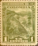Stamps : America : Colombia :  Intercambio 0,20 usd 1 cents. 1932