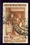 Stamps Italy -  Italia al trabajo. Panadera en Venecia