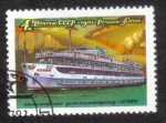 Stamps Russia -  River Fleet of the USSR.