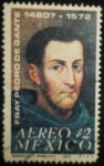 Stamps Mexico -  Fray Pedro de Gante