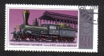 Stamps Russia -  Passenger locomotive type 2-2-0