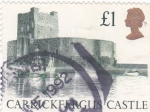Stamps United Kingdom -  CASTILLO DE CARRICKFERGUS