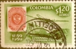 Stamps Colombia -  Intercambio 1,10 usd 1,20 pesos 1959