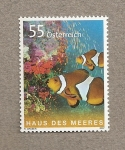 Stamps Austria -  Casa de los mares
