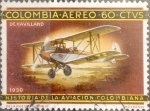 Stamps Colombia -  Intercambio 0,20 usd 60 cents. 1965