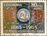 Sellos de America - Colombia -  Intercambio 0,20 usd 80 cents. 1965