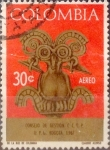 Stamps : America : Colombia :  Intercambio 0,20 usd 30 cents. 1967