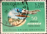 Stamps : America : Colombia :  Intercambio 0,25 usd 2 peso 1969