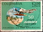 Stamps : America : Colombia :  Intercambio 0,25 usd 2 peso 1969
