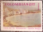 Stamps : America : Colombia :  Intercambio 0,20 usd 2 pesos 1975