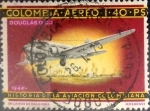 Stamps : America : Colombia :  Intercambio 0,20 usd 1,40 pesos 1965
