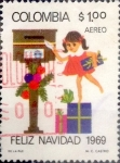 Sellos del Mundo : America : Colombia : Intercambio 0,25 usd 1 peso 1969