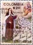 Stamps : America : Colombia :  Intercambio 0,20 usd 2 pesos 1972