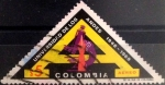 Stamps : America : Colombia :  Intercambio 0,35 usd 5 pesos 1969