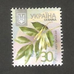 Stamps Ukraine -  Hojas de fresno