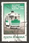 Stamps Romania -  Tranvia eléctrico