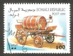 Sellos de Africa - Somalia -  Vehículo de bomberos