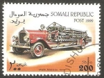 Stamps Somalia -  Vehículos de bomberos